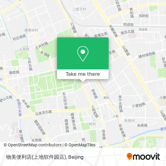 物美便利店(上地软件园店) map