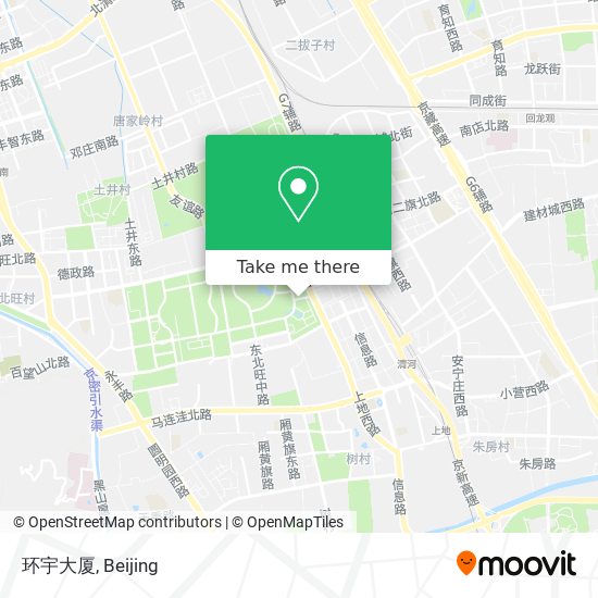 环宇大厦 map