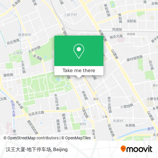 汉王大厦-地下停车场 map