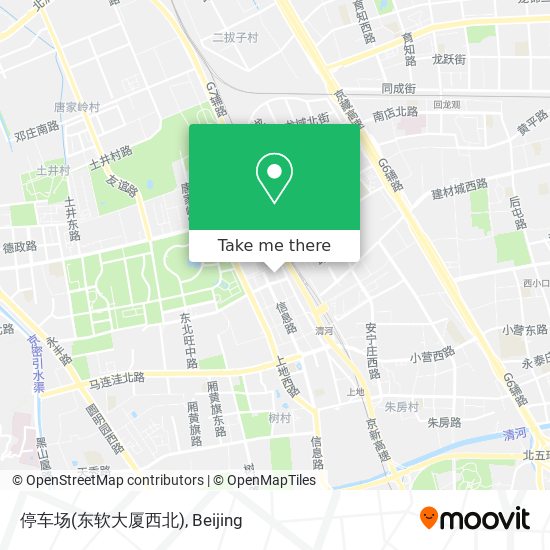 停车场(东软大厦西北) map