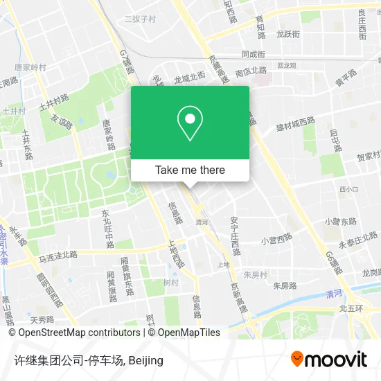 许继集团公司-停车场 map