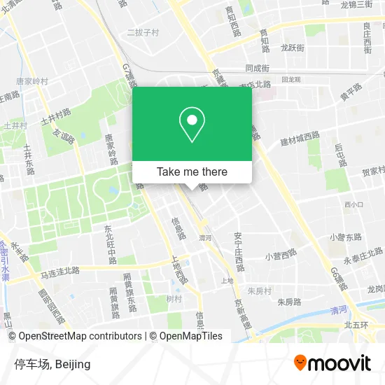 停车场 map