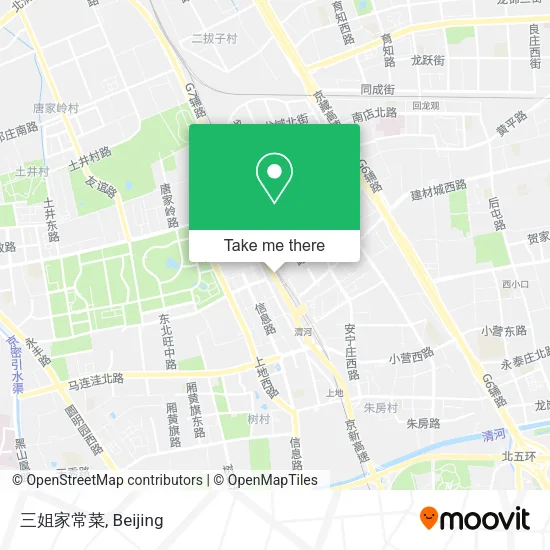 三姐家常菜 map