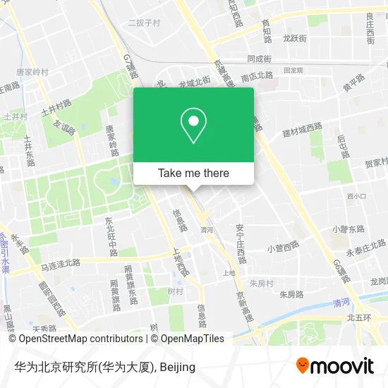 华为北京研究所(华为大厦) map
