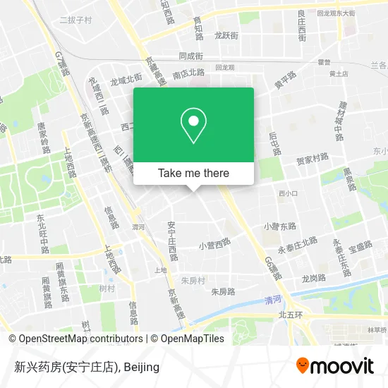 新兴药房(安宁庄店) map