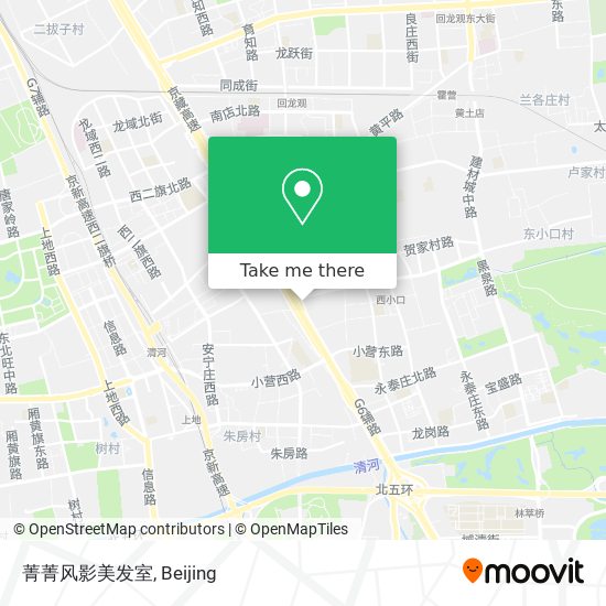 菁菁风影美发室 map