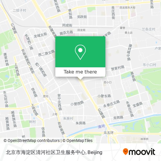北京市海淀区清河社区卫生服务中心 map