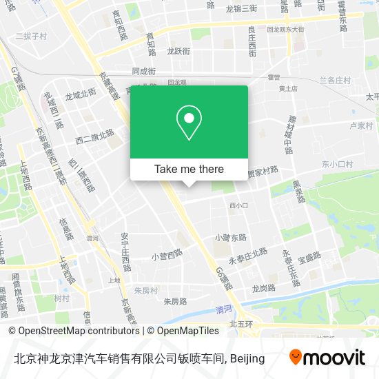 北京神龙京津汽车销售有限公司钣喷车间 map