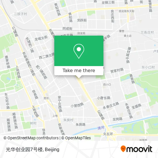 光华创业园7号楼 map