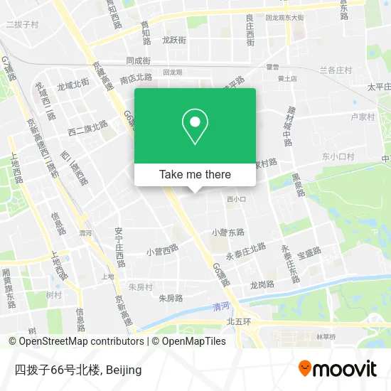 四拨子66号北楼 map