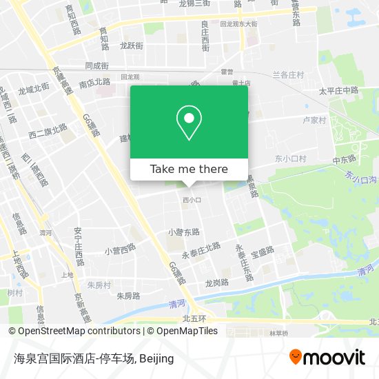 海泉宫国际酒店-停车场 map