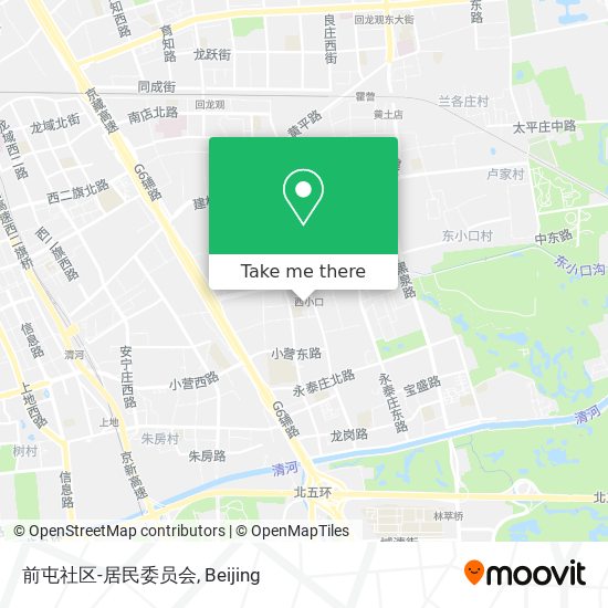 前屯社区-居民委员会 map