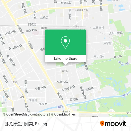 卧龙烤鱼川湘菜 map