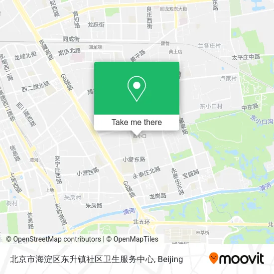 北京市海淀区东升镇社区卫生服务中心 map