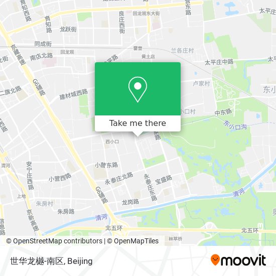 世华龙樾-南区 map