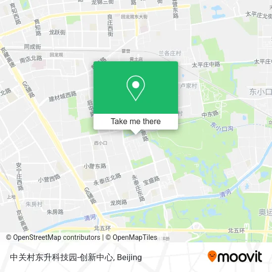 中关村东升科技园-创新中心 map