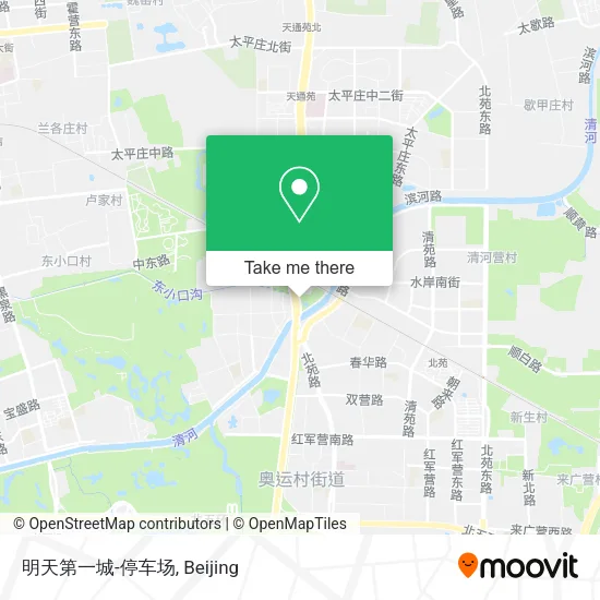 明天第一城-停车场 map