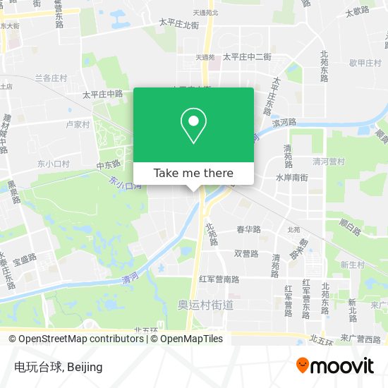 电玩台球 map