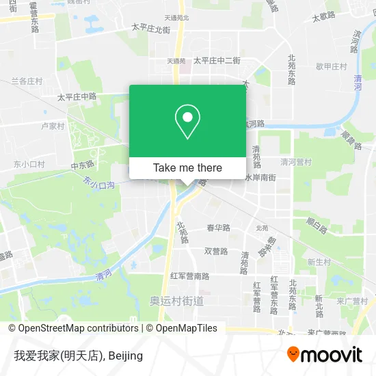 我爱我家(明天店) map