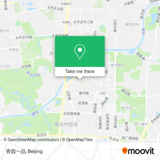 香园一品 map
