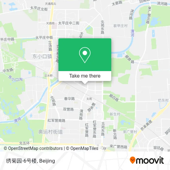 绣菊园-6号楼 map