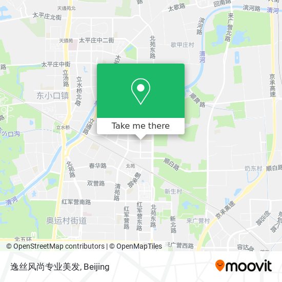 逸丝风尚专业美发 map