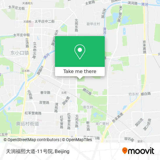 天润福熙大道-11号院 map