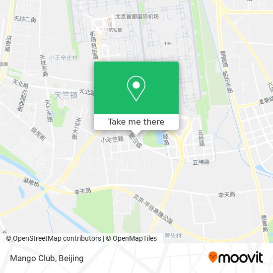 Mango Club map