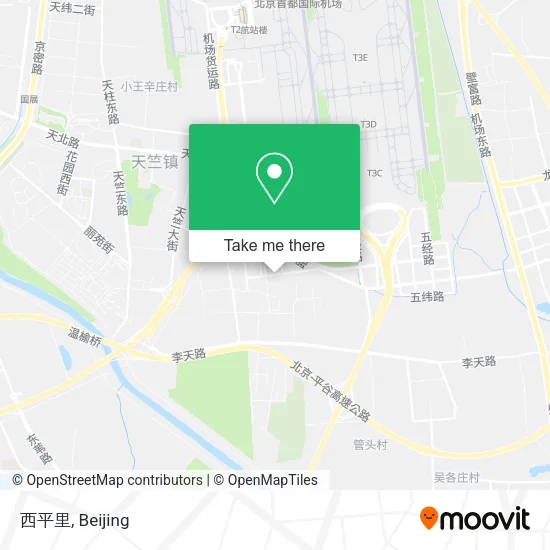 西平里 map
