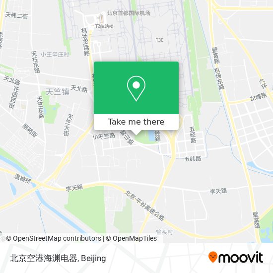 北京空港海渊电器 map