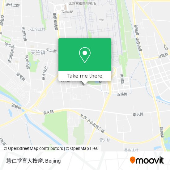 慧仁堂盲人按摩 map