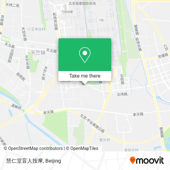 慧仁堂盲人按摩 map