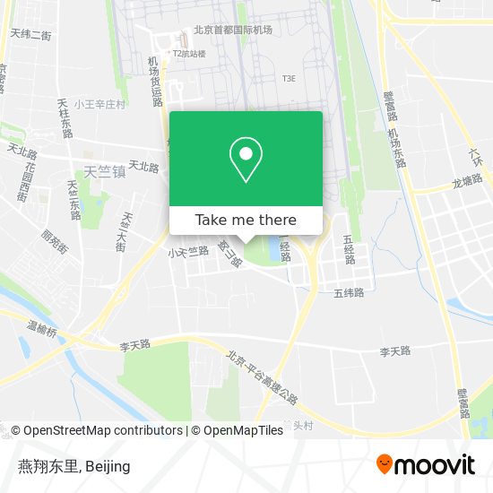 燕翔东里 map