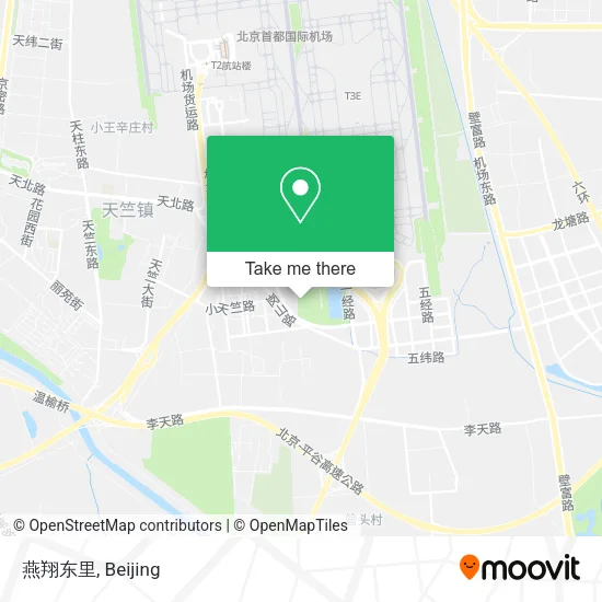 燕翔东里 map