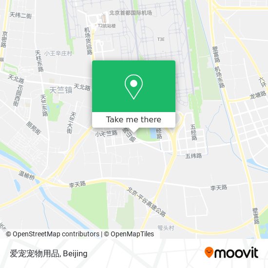 爱宠宠物用品 map