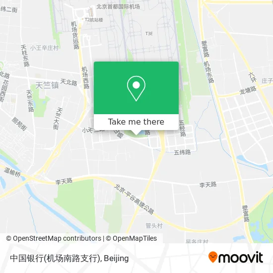 中国银行(机场南路支行) map