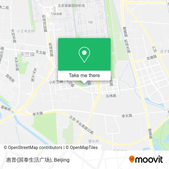 惠普(国泰生活广场) map