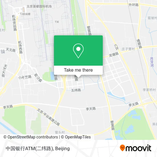 中国银行ATM(二纬路) map