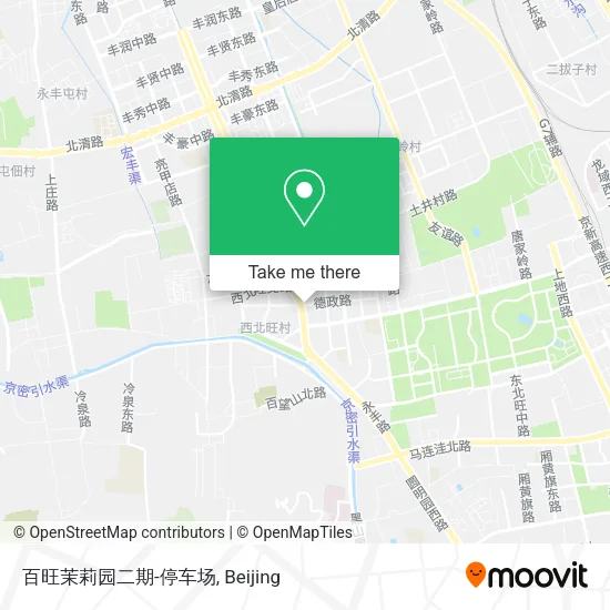 百旺茉莉园二期-停车场 map