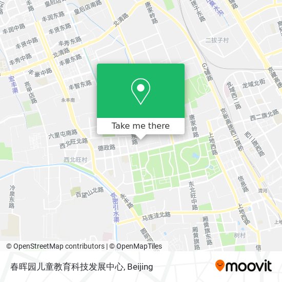 春晖园儿童教育科技发展中心 map