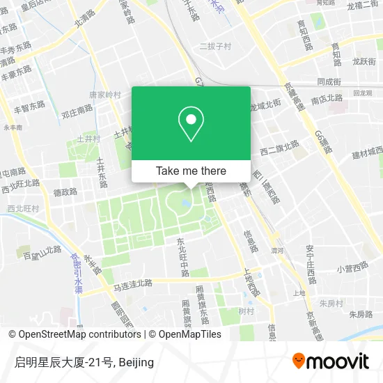 启明星辰大厦-21号 map