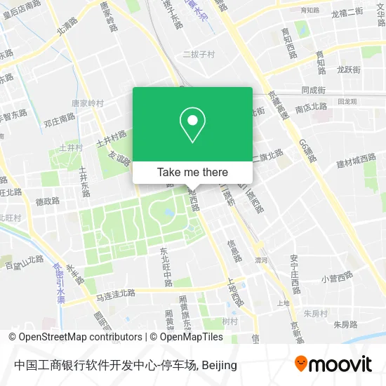 中国工商银行软件开发中心-停车场 map