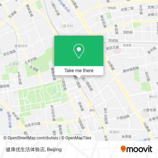 健康优生活体验店 map