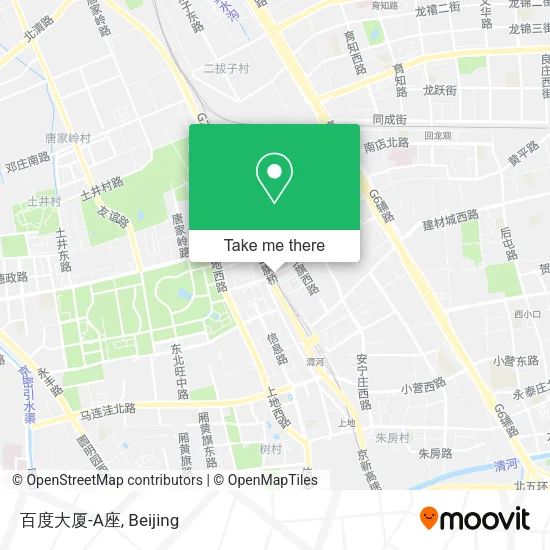 百度大厦-A座 map