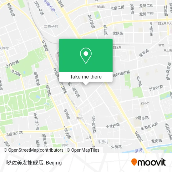 晓佐美发旗舰店 map