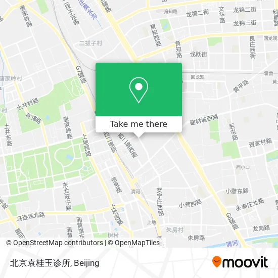 北京袁桂玉诊所 map