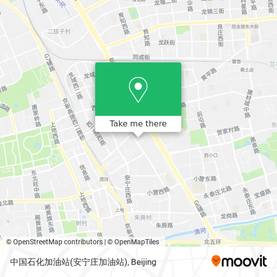 中国石化加油站(安宁庄加油站) map