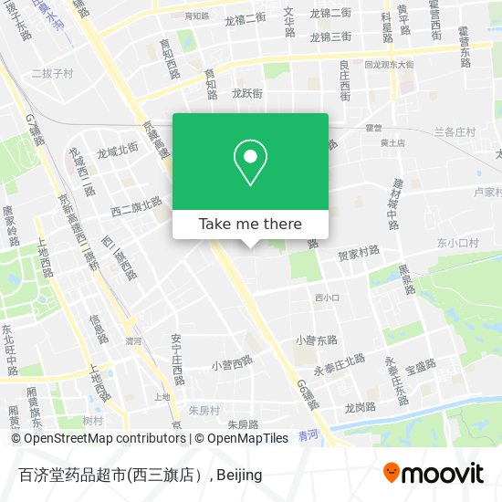 百济堂药品超市 map