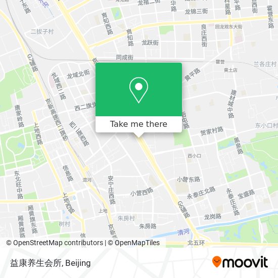 益康养生会所 map