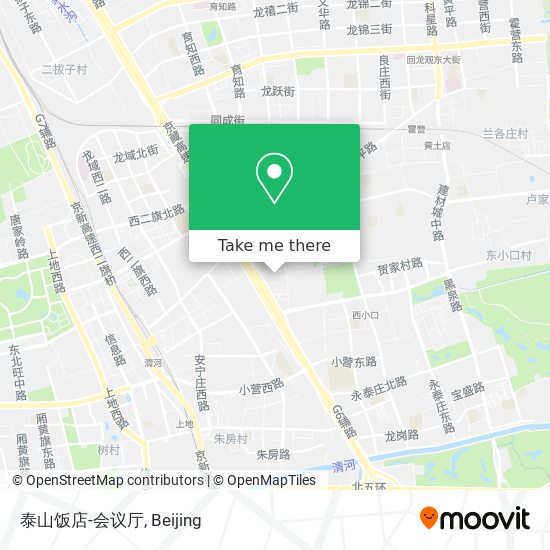 泰山饭店-会议厅 map